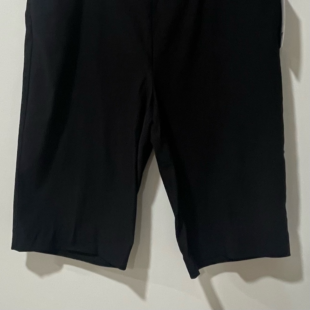 NWT Kim Rogers Black Millennium Bermuda Pull On Shorts Stretch Tummy Control - Picture 3 of 8